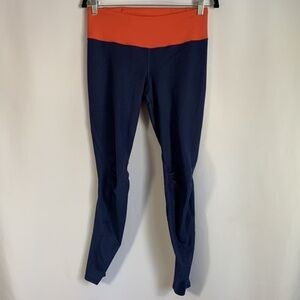 Adidas Climalite Energy Running Athletic Blue Leggings